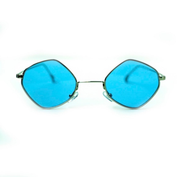 🔥TRENDY🔥Modern Jonh Lennon Square Sunglasses😎☀️ - Picture 5 of 7